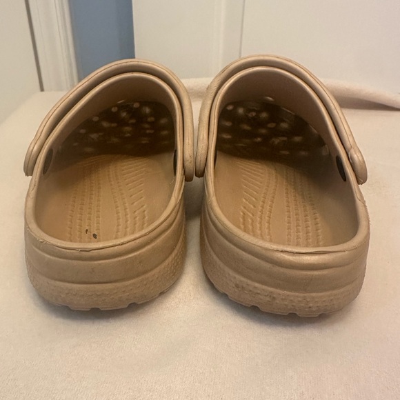 CROCS Beige Women's Mules - Picture 5 of 9